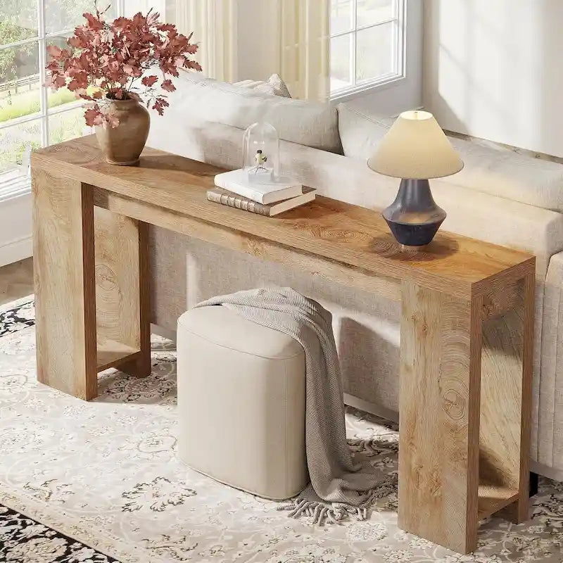 70.9 Inches Long Console Sofa Table for Living Room Entryway Hallway