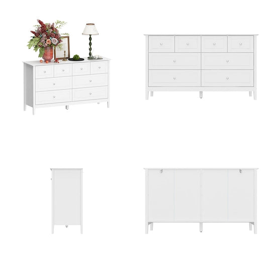 Luxurious Multi-Drawer MDF Dresser: Modern Home Storage Solution