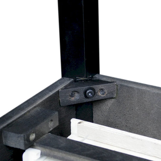 Leick Home Mission Round End Table with Drawer