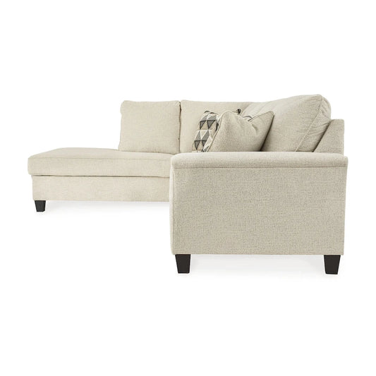 Signature Design by Ashley Abinger 2-Piece Sleeper Sectional with Chaise - 116W x 91D x 39H