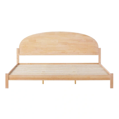 Middlebrook Designs Arched Headboard Solid Pine King Bed