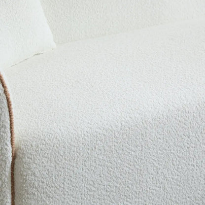 Christopher Knight Home - Tonson 82 Boucle Curved 3-Seater Sofa