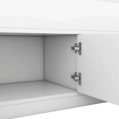 Twin/Full Size Captain Platform Bed with 4 Drawers and Storage Shelves, Solid Wood Bed Frame with Storage Bookcase Headboard