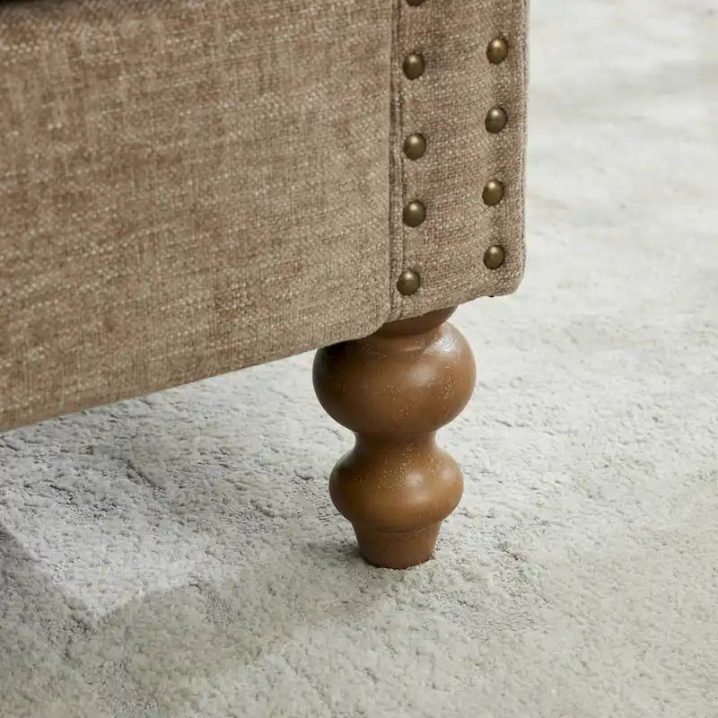 Comfortable Upholstered Chaise Lounge with Various Features for Relaxation