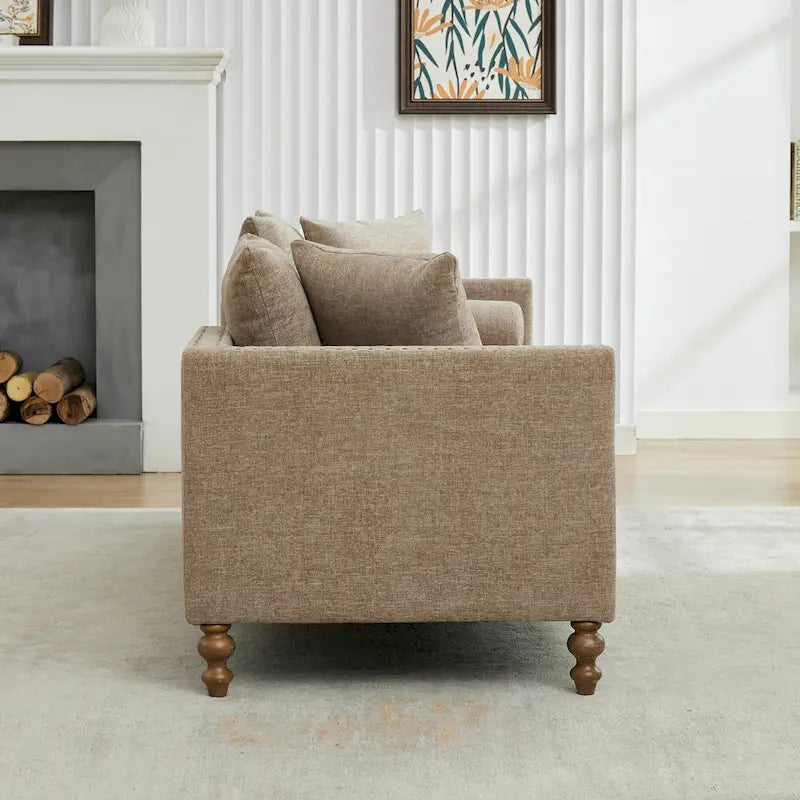 Comfortable Upholstered Chaise Lounge with Various Features for Relaxation