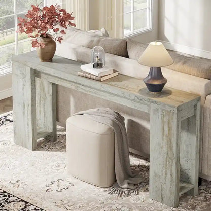 70.9 Inches Long Console Sofa Table for Living Room Entryway Hallway