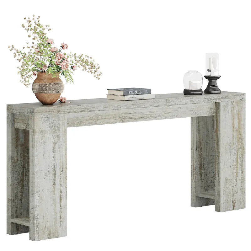 70.9 Inches Long Console Sofa Table for Living Room Entryway Hallway