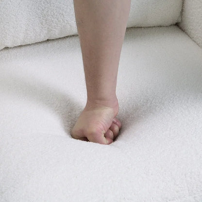 Sherpa Fabric Accent Chairs (Set of 2)