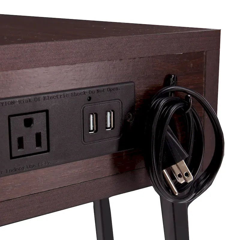 SEI Furniture Liatris Side Table w/ Power and USB