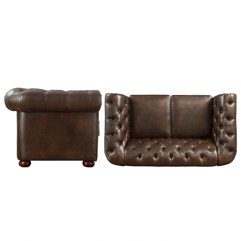 Gdansk Chesterfield Loveseat