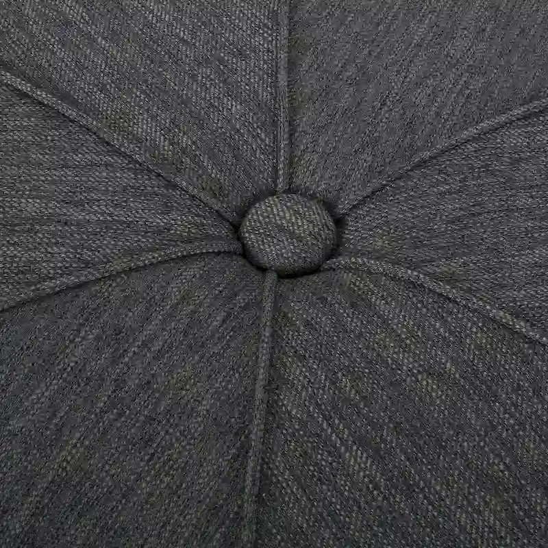 Birdsong Upholstered Round Ottoman by Christopher Knight Home