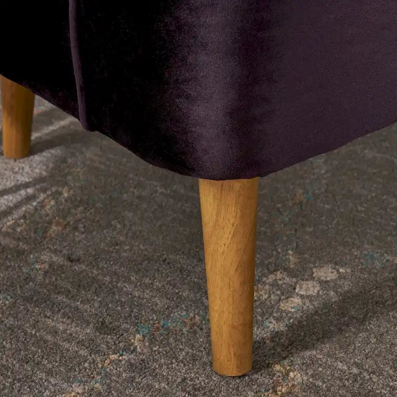 Amaia Modern Velvet Club Chair by Christopher Knight Home