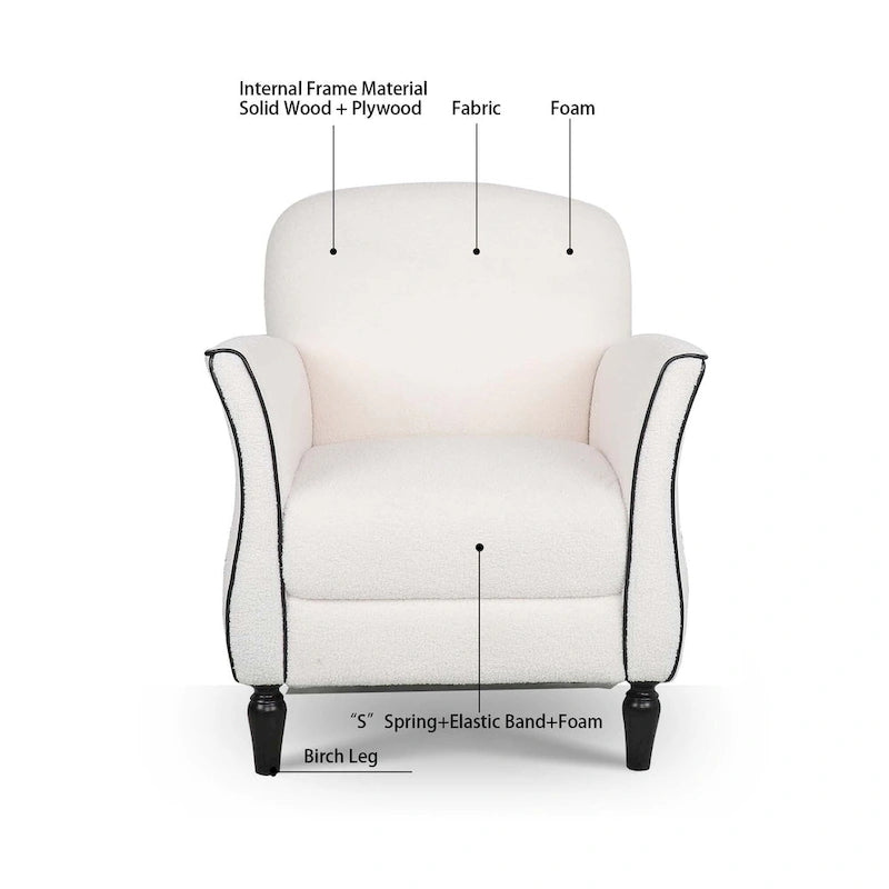 Mordern Accent Chairs For Living Room