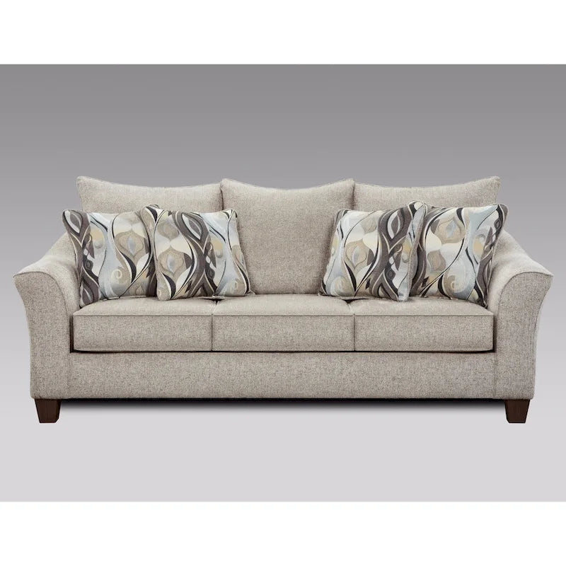 Roundhill Furniture Camero Fabric Pillowback Sofa