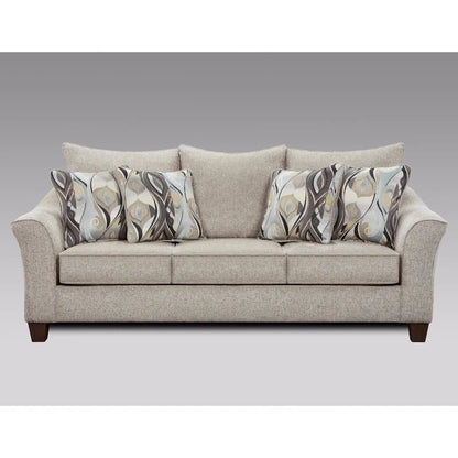 Roundhill Furniture Camero Fabric Pillowback Sofa