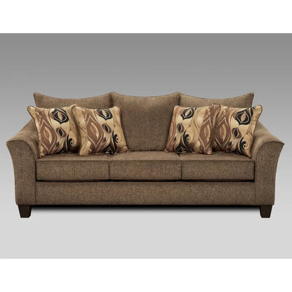 Roundhill Furniture Camero Fabric Pillowback Sofa