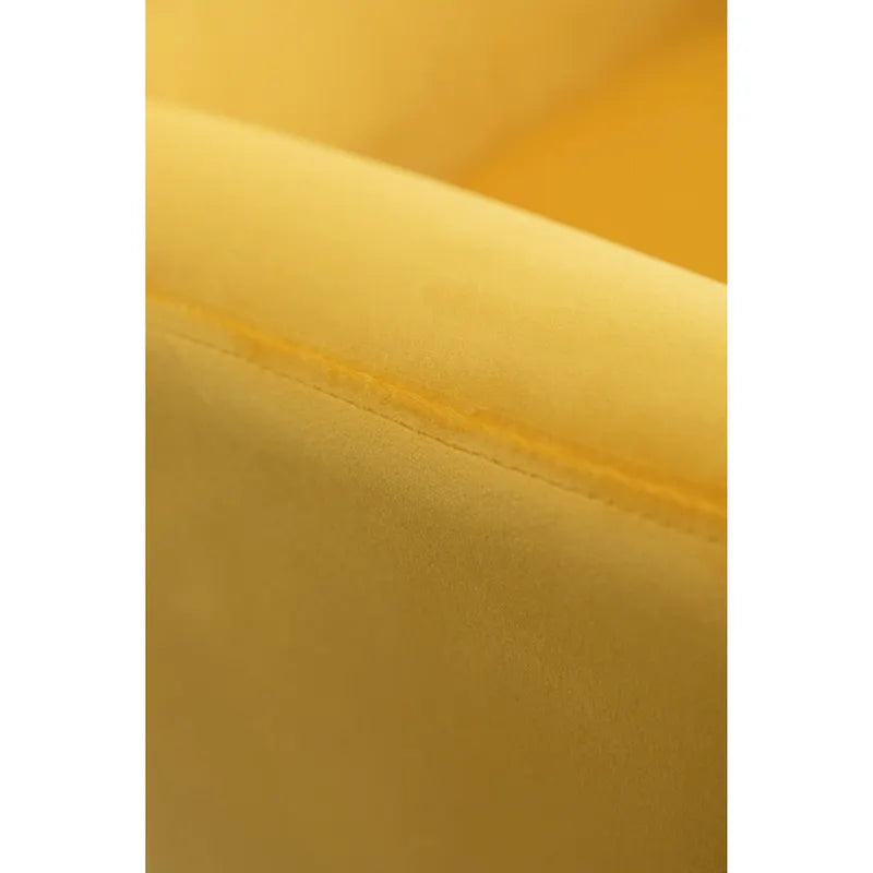 Roundhill Furniture Sovarol Velvet Button-Tufted Wing Back Accent Chair