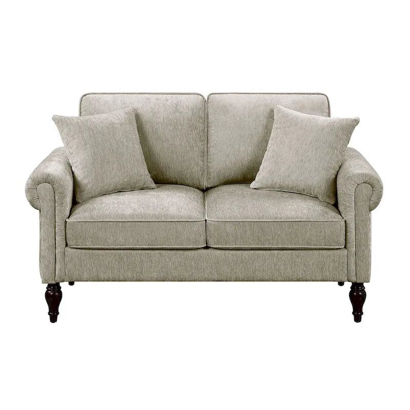 Igny Traditional Chenille Multiple Cushions Loveseat by Furniture of America