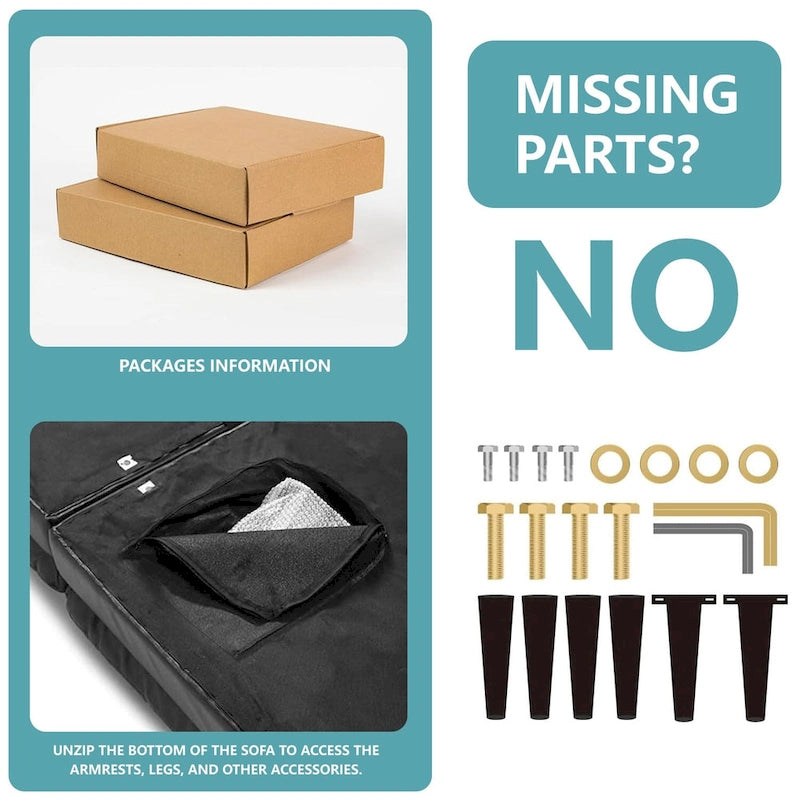 75.39 IN. Futon Sofa Bed, Convertible Upholstered Couch Sleeper with Reclining Sleeper Split Tufted Back