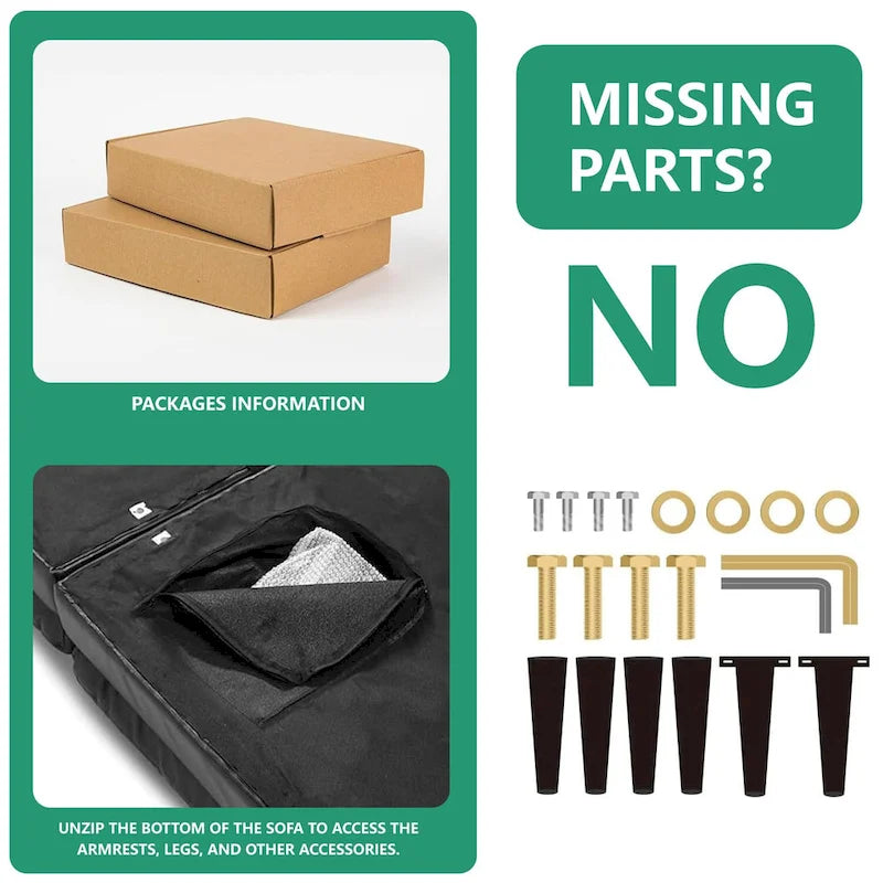 75.39 IN. Futon Sofa Bed, Convertible Upholstered Couch Sleeper with Reclining Sleeper Split Tufted Back