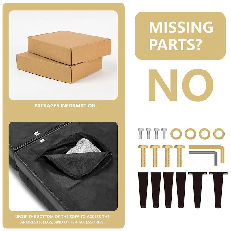 75.39 IN. Futon Sofa Bed, Convertible Upholstered Couch Sleeper with Reclining Sleeper Split Tufted Back