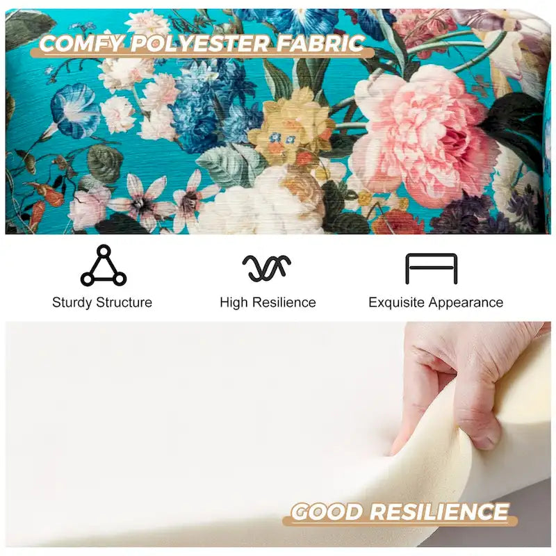 Gott Traditional Wingback Armchair with Solid Wood Legs by HULALA HOME