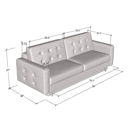 Vegas Queen Futon Sleeper Sofa Bed