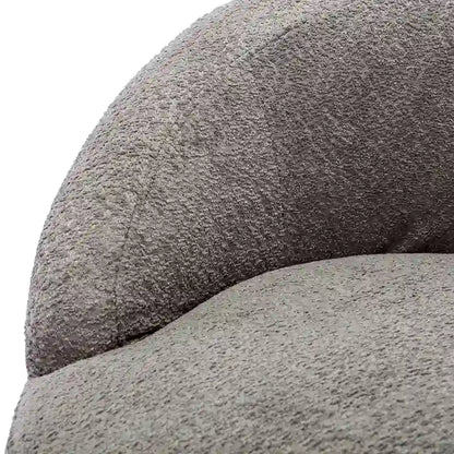 360 Degree Swivel Cuddle Barrel Accent Chairs with Wide Upholstered