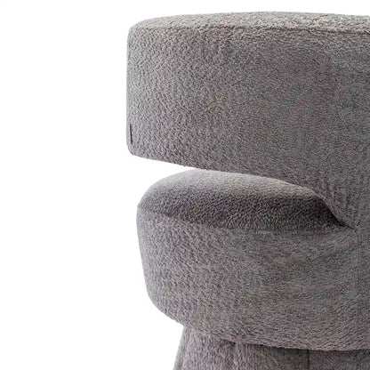 360 Degree Swivel Cuddle Barrel Accent Chairs with Wide Upholstered