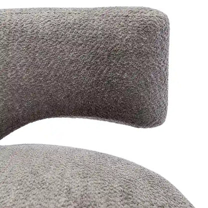 360 Degree Swivel Cuddle Barrel Accent Chairs with Wide Upholstered