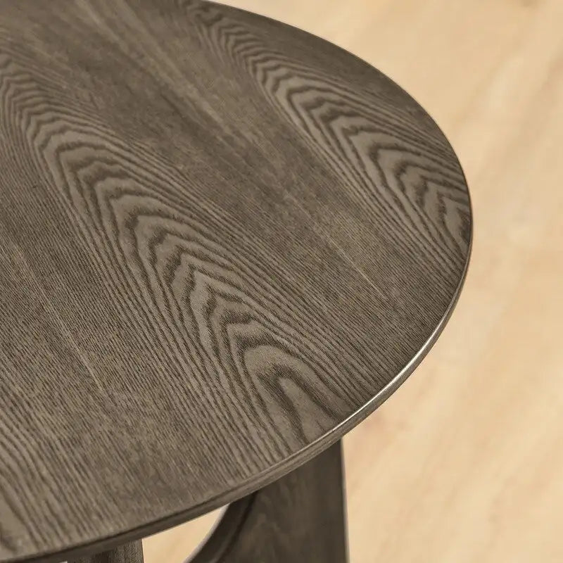 Grondin Modern Minimalist Style Round Coffee Table, End Table Nightstand for Living Room Reception Room Living Room