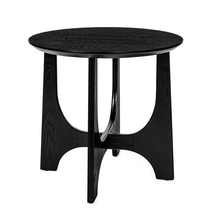 Grondin Modern Minimalist Style Round Coffee Table, End Table Nightstand for Living Room Reception Room Living Room