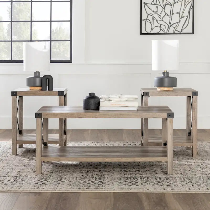 Middlebrook 3-piece Coffee Table and Side Table Set