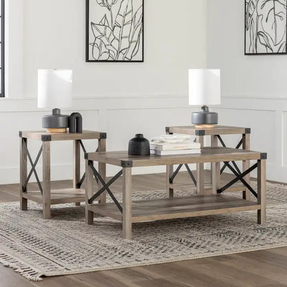 Middlebrook 3-piece Coffee Table and Side Table Set