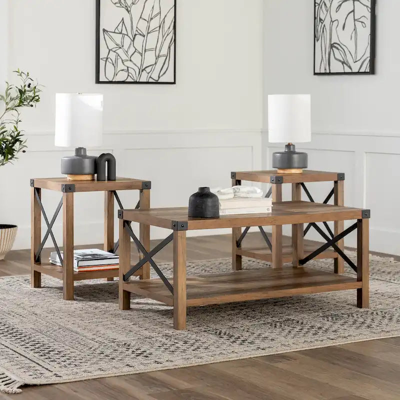 Middlebrook 3-piece Coffee Table and Side Table Set