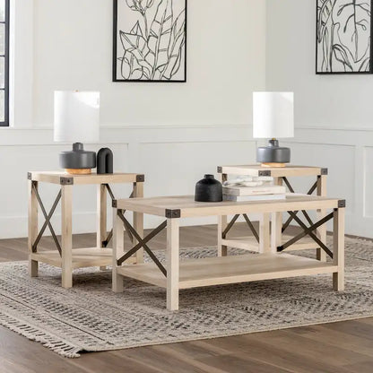 Middlebrook 3-piece Coffee Table and Side Table Set