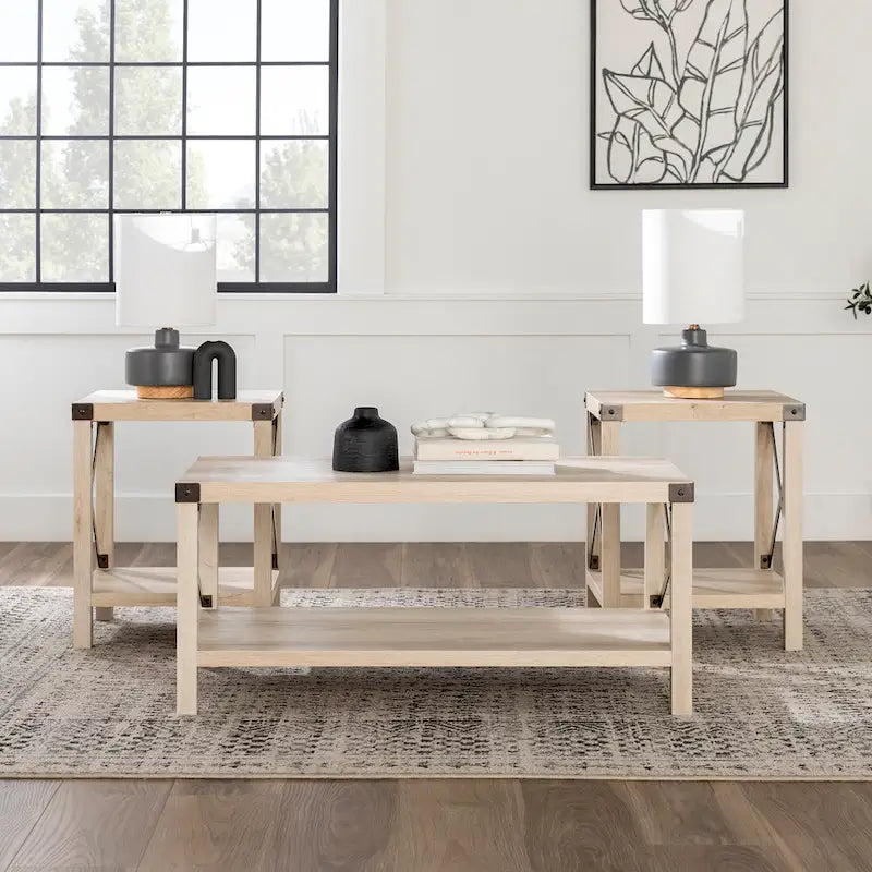 Middlebrook 3-piece Coffee Table and Side Table Set