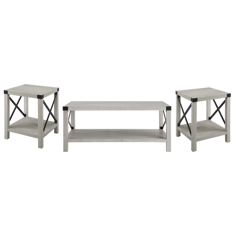 Middlebrook 3-piece Coffee Table and Side Table Set