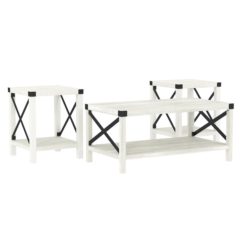 Middlebrook 3-piece Coffee Table and Side Table Set