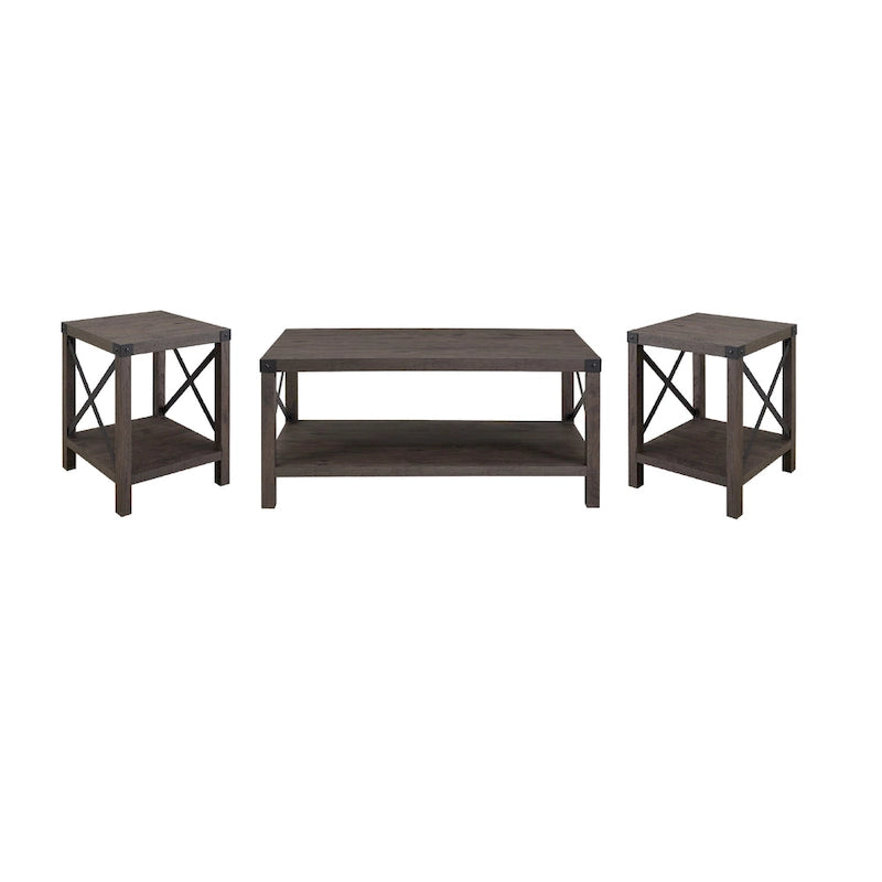 Middlebrook 3-piece Coffee Table and Side Table Set