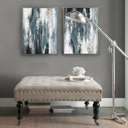 Home Soft Things Supersoft Tufted Coffee Table Ottoman - 33 x 33 x 18