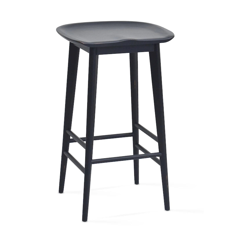 Steve Silver Hendry Backless Solid Acacia Counter Stool - Counter Stool