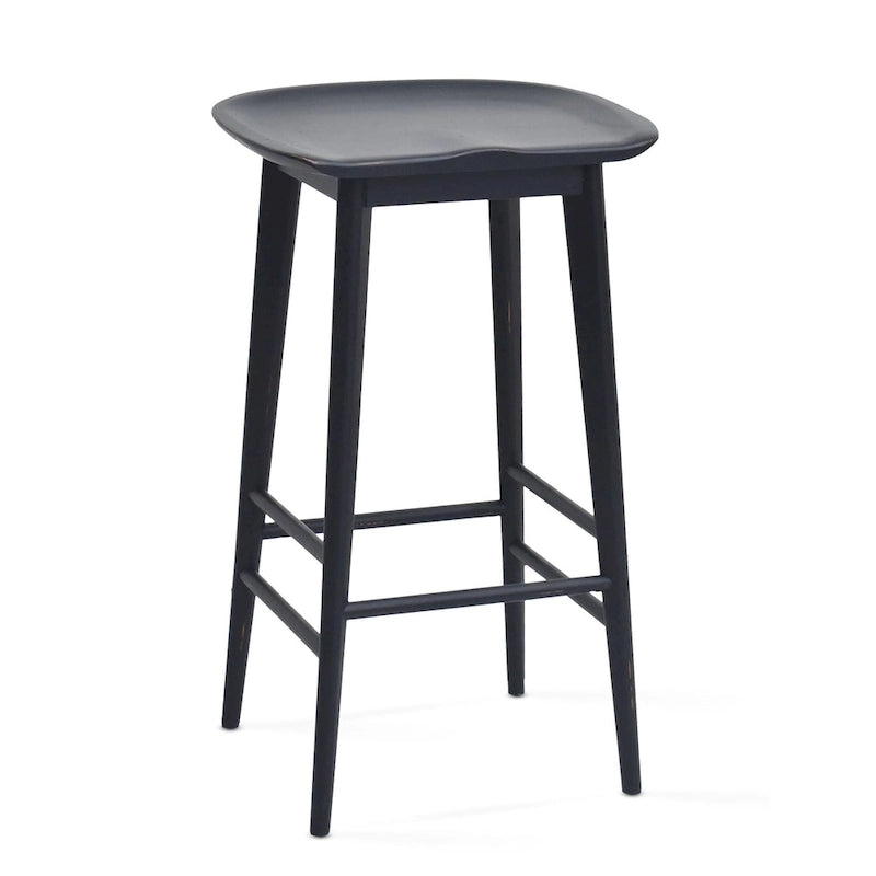 Steve Silver Hendry Backless Solid Acacia Counter Stool - Counter Stool