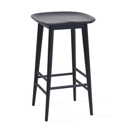 Steve Silver Hendry Backless Solid Acacia Counter Stool - Counter Stool