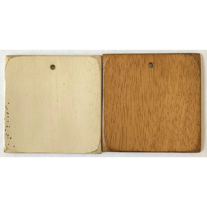 Double Pedestal Transitional Antiqued Caramel/Biscotti Napoleon Back 7-Piece Dining Set