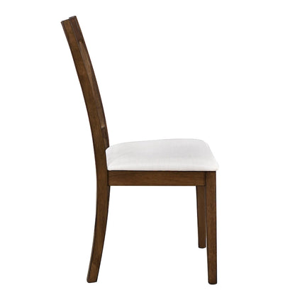 Mid-Century Wood 5-Piece Dining Table Set