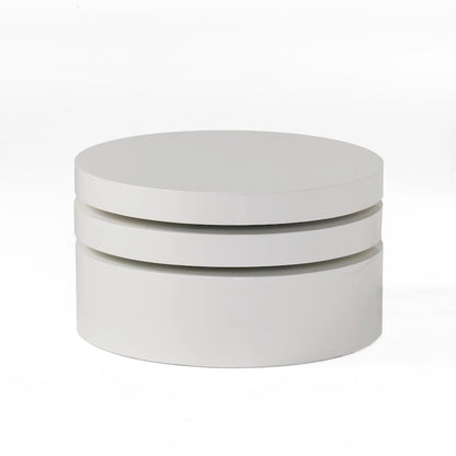 Small Oval Mod Rotatable Coffee Table by Christopher Knight Home