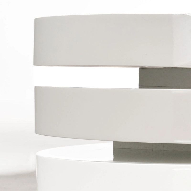 Small Oval Mod Rotatable Coffee Table by Christopher Knight Home