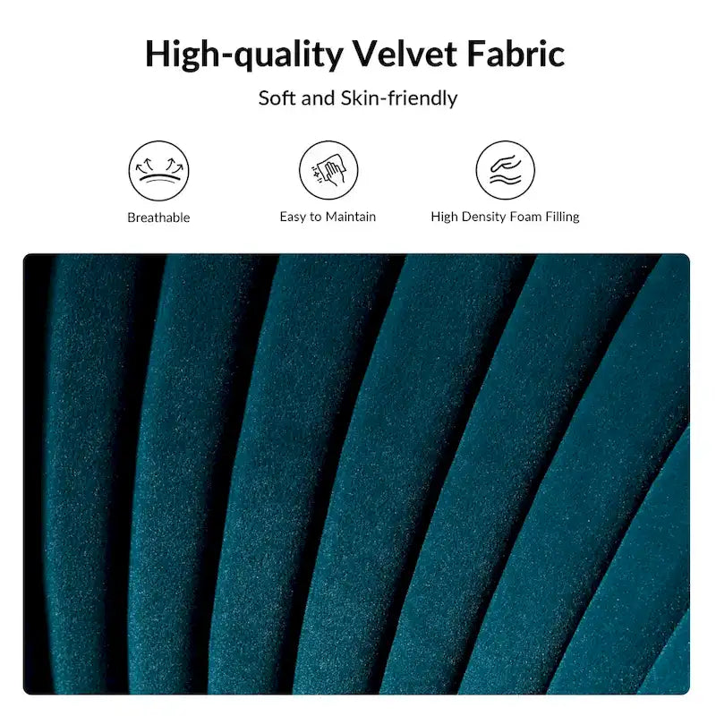 Monica 22W Upholstered Modern Tufted Accent Side Chair with Gold Legs by HULALA HOME