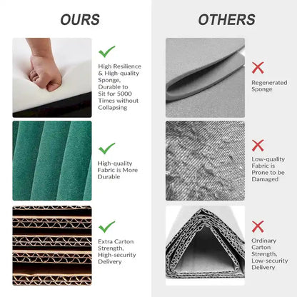 Monica 22W Upholstered Modern Tufted Accent Side Chair with Gold Legs by HULALA HOME